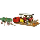 Showman's Engine Working Model
Electric drive with Märklin motor and transformer, Wilesco steam