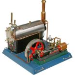 Large Steam Plant, c. 1980
Horizontal Ø 6 ¼ in. boiler, length 17 in., 3-step electric heating