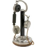 French Candlestick Telephone by "SIT", c. 1928
"Société Industrielle des Téléphones - Paris",