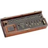 "Burkhardt Arithmometer", 1878
Very first German Thomas-type calculating machine, in very good