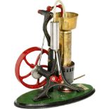 Hot-Air Engine
Manufactured by: Roland Reichelt, Chemnitz. Cast iron, brass and steel, height 11