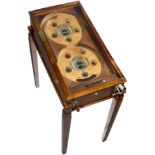 German Coin-Activated Bagatelle Game, 1933
Probably by Tura-Werke, Leipzig. 5 and 10 RPf coin slots,