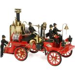 Wilesco D305 Steamdriven Fire-Engine, c. 1990
The Wilesco model steamdriven fire-engine is based