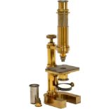 Brass Compound Microscope by Hartnack, c. 1880
Signed on the tube: "Dr. E. Hartnack, Potsdam",