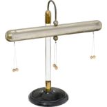 Static Charge Demonstration Model
Nickeled brass tube on isolating glass rod, with 6 elder-marrow