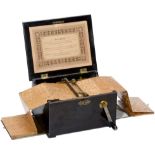 "Ariophon" Cardboard Musical Box, c. 1894
Manufacturer: Plagwitzer Musikwerke, Germany. Music