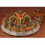 Working Model of a "Polyp"
Detailed fairground model of an Octopus Ride, constructed of wood,