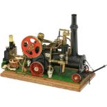 "Elso-Magy" Steam Traction Engine, c. 1985
Working model, gas-heated boiler, Ø 2 1/3 in.,