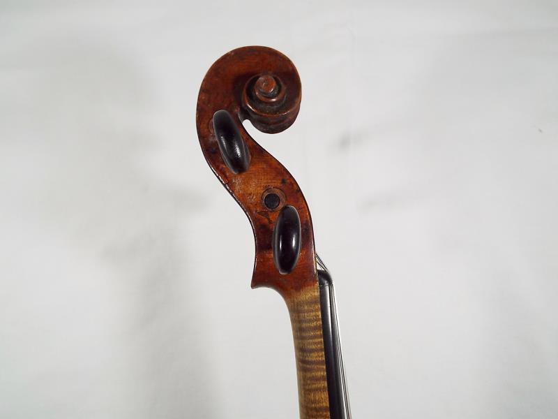 A 19th century violin, - Image 11 of 12