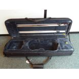 A good quality fitted violin case with bow - Est £30 - £50