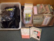 Two boxes containing Hornby scenery boxes (2)
