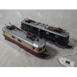 Model railways - two OO gauge Lima locomotives with overhead power antennae, SBB CFF (op No.