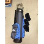 Prima golf bag, putter, Howson Putter, Fazer S(56'