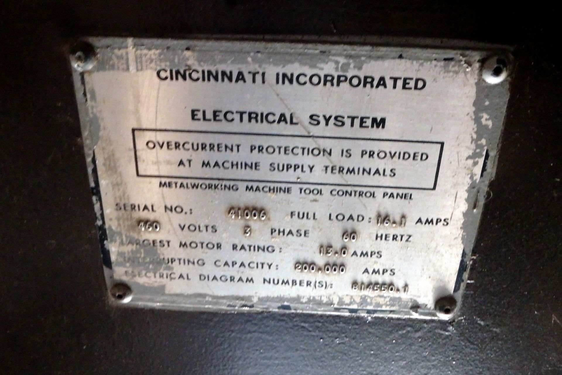 Cincinnati Mechanical Press Brake - Image 4 of 12