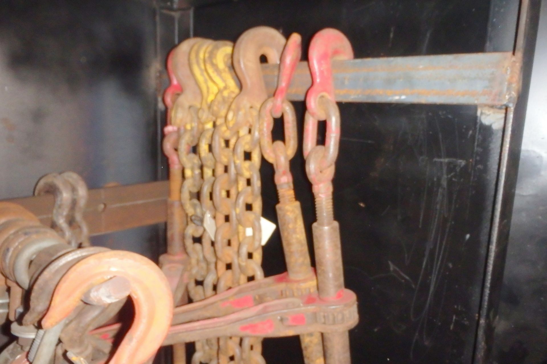 Cabinet of Chains, Hoists, and Binders - Image 6 of 8