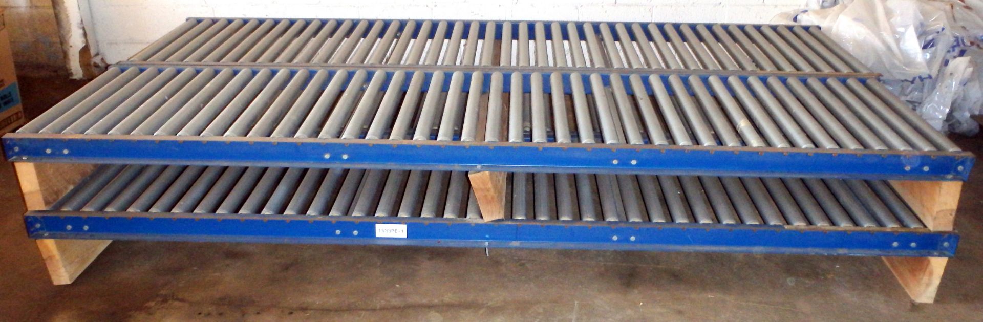 Lot of 4 Roller Conveyors