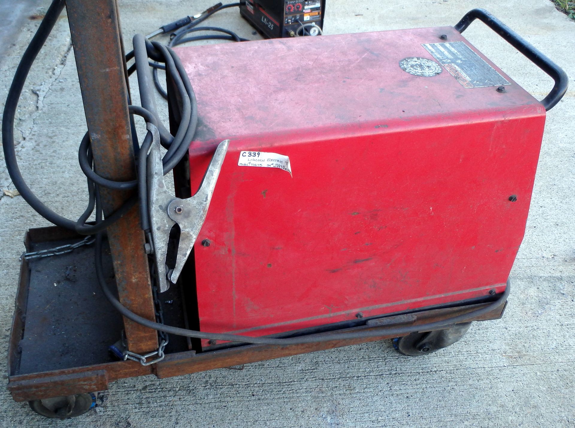 Lincoln Electric TIG welder - Image 6 of 6