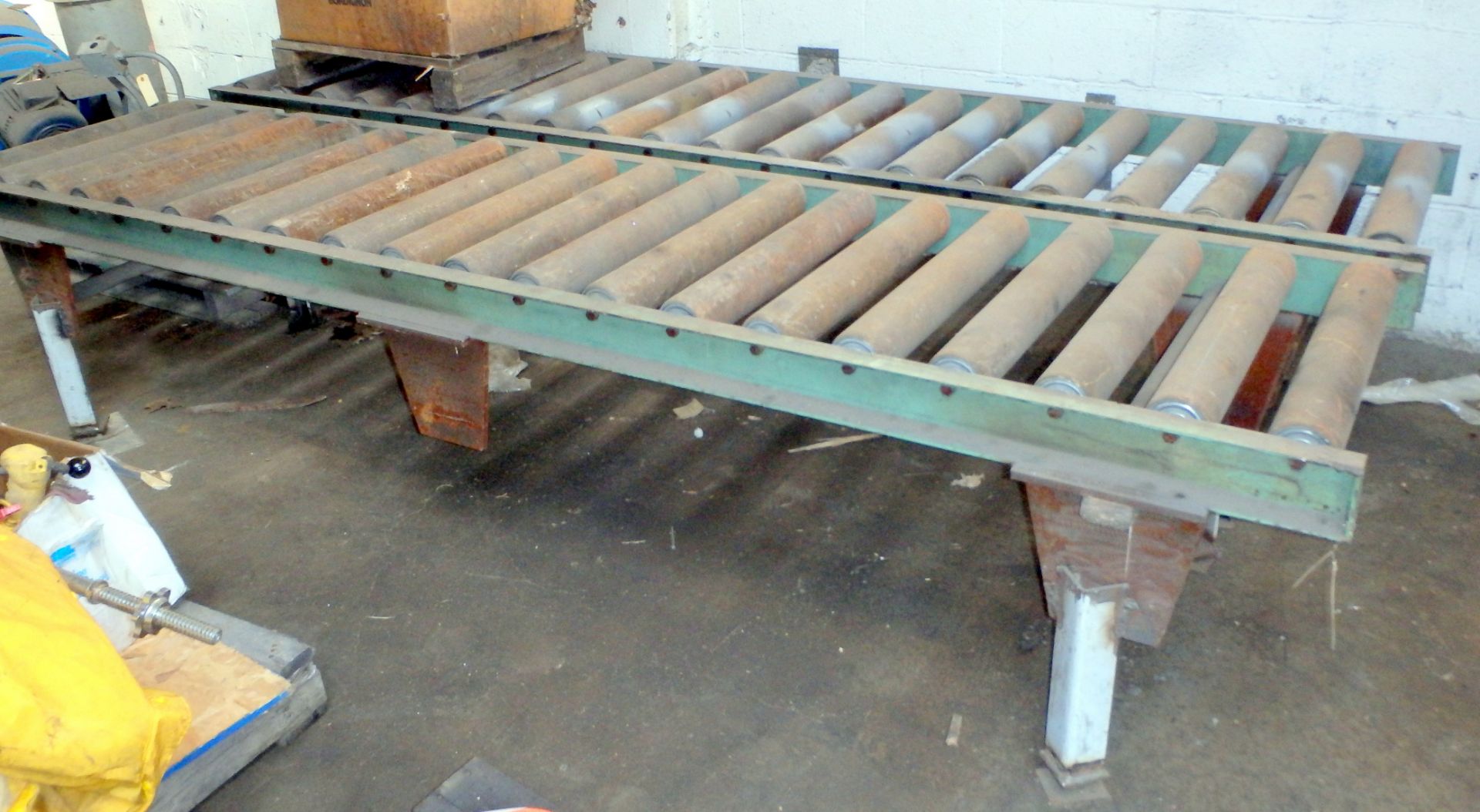 Lot of 2 Roller Conveyors