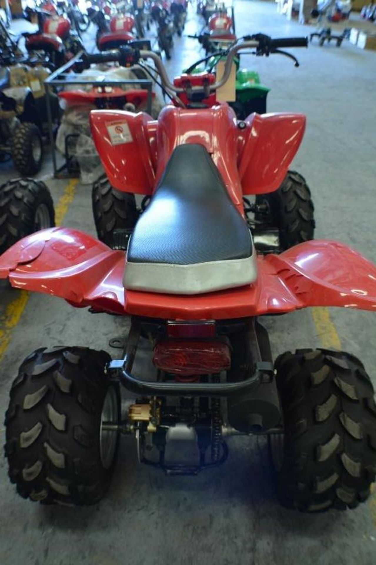 ATV 150cc 4 Stroke. Red Color. For Repair. This unit are for EXPORT ONLY. Buyers acknowledges is for - Image 9 of 11