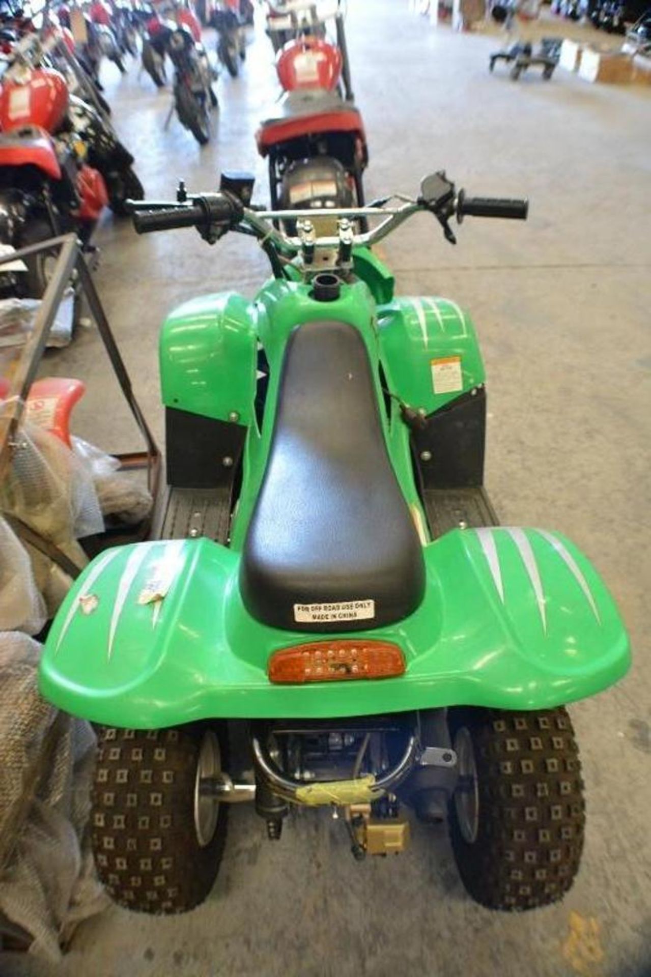 ATV 50cc 4 Stroke. Green Color. This unit are for EXPORT ONLY. Buyers acknowledges is for export onl - Image 6 of 9