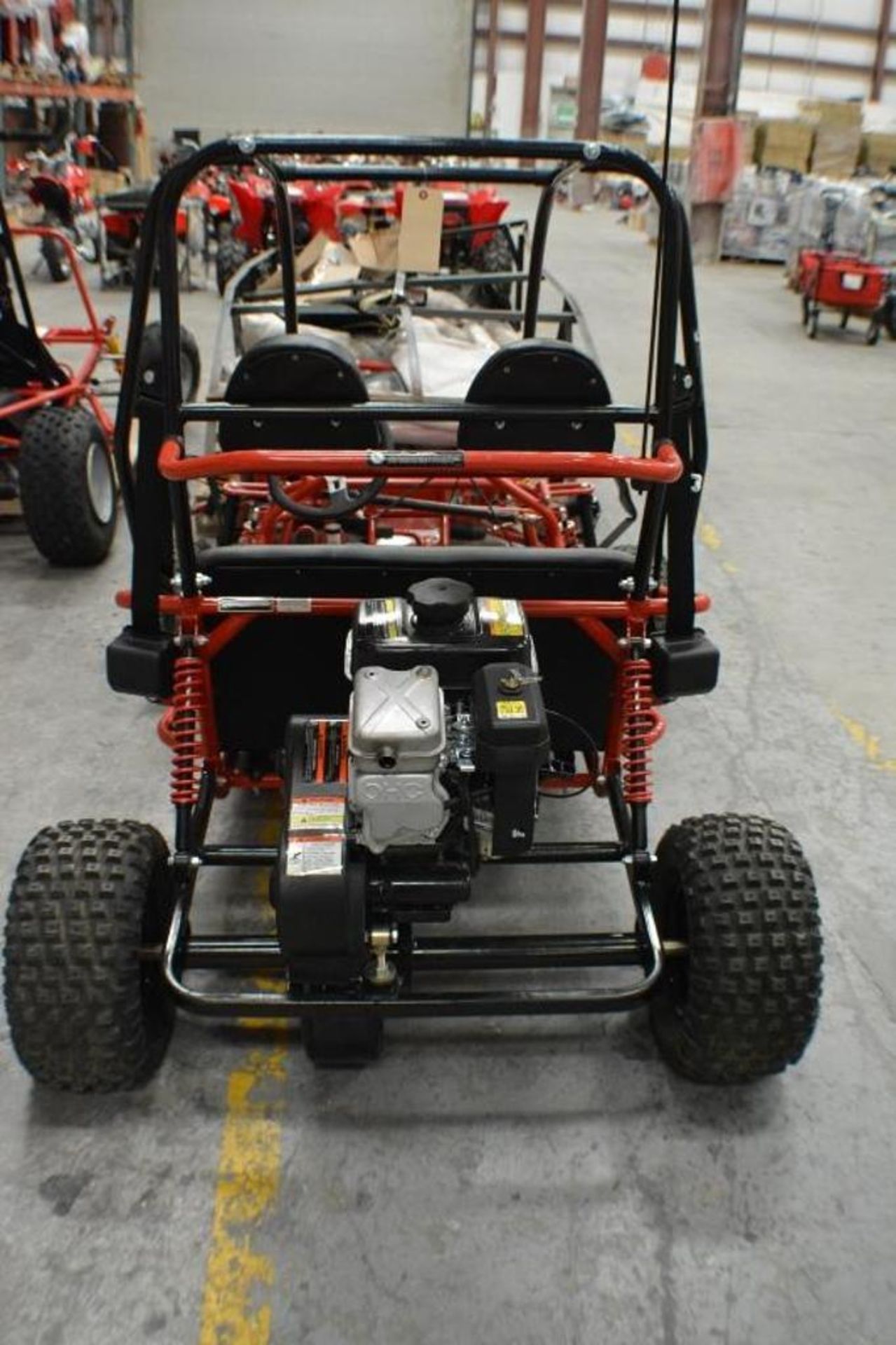 Go Kart 6.0HP Subaru Double. Red Color. This unit is for EXPORT ONLY. Buyers acknowledges purchase i - Image 13 of 20