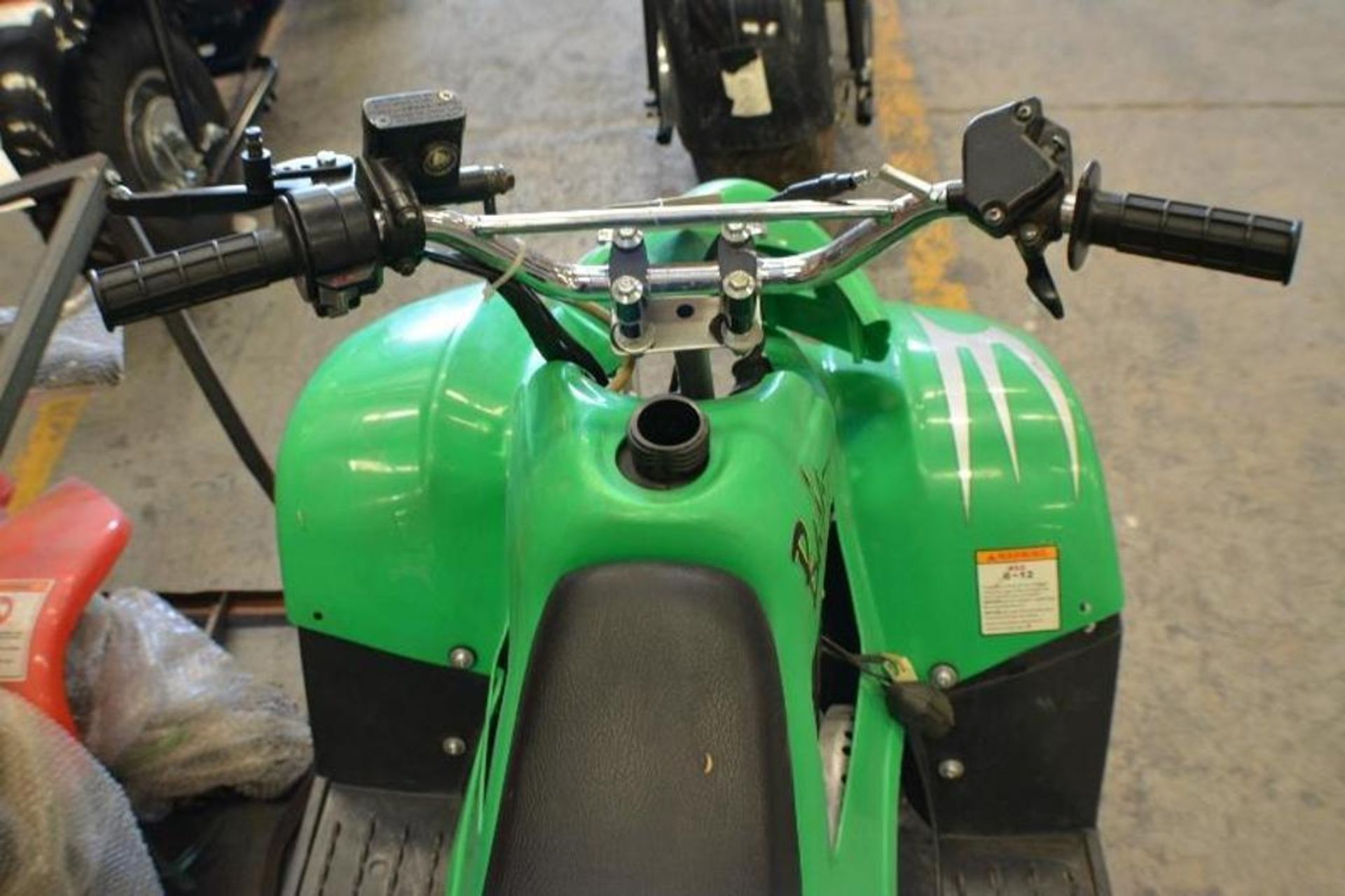 ATV 50cc 4 Stroke. Green Color. This unit are for EXPORT ONLY. Buyers acknowledges is for export onl - Image 7 of 9