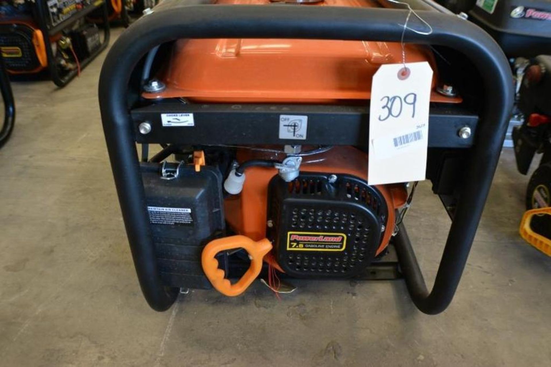 4400 Watts Gasoline Generator 6.5HP 120-240Volts with Electric Start by Powerland - Image 4 of 5