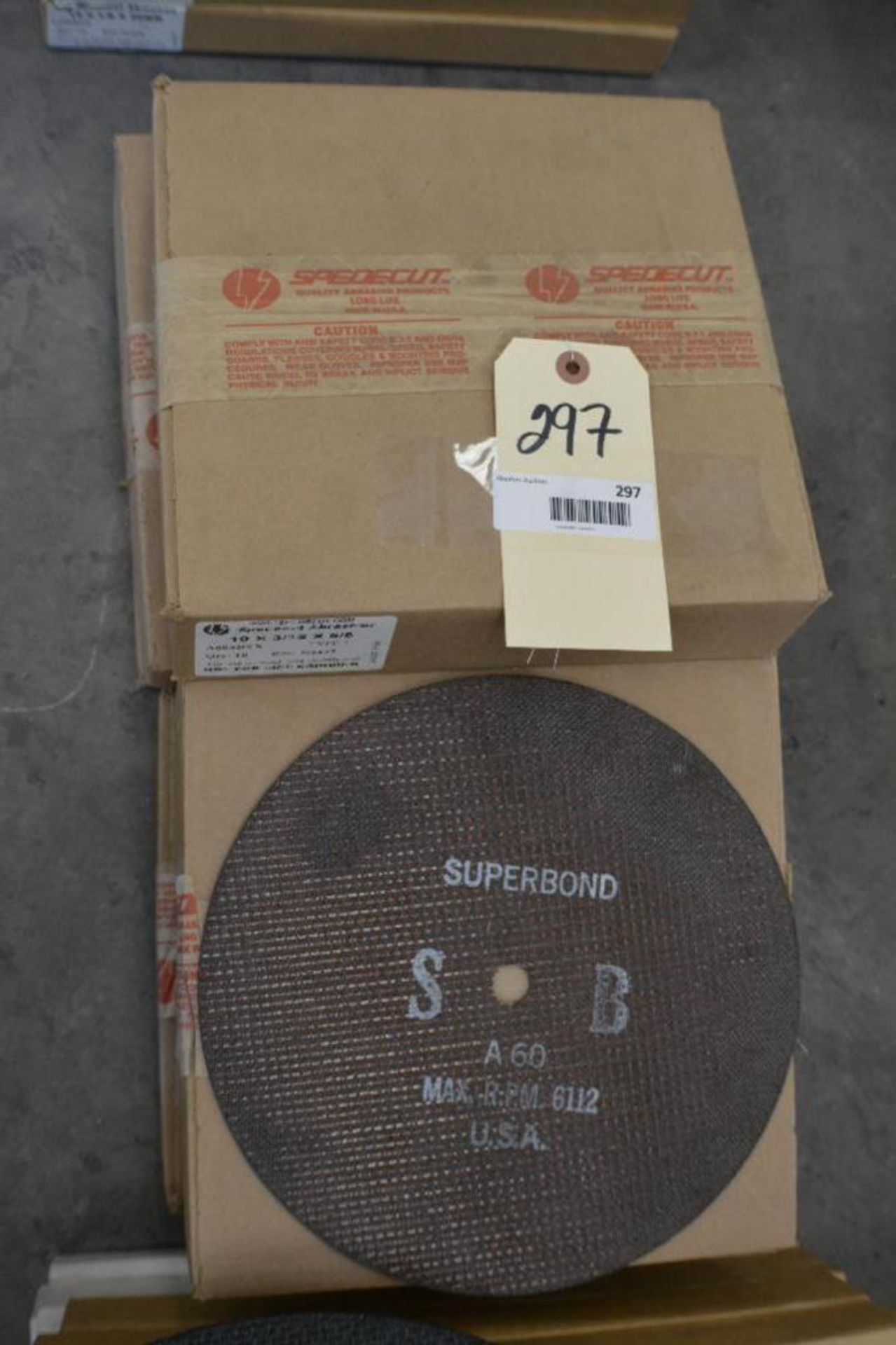 Speedcut Metal Cutting Disc. Size: 10 x 3/32 x 5/8 Use on portable High Speed Gas or Electric Cut of