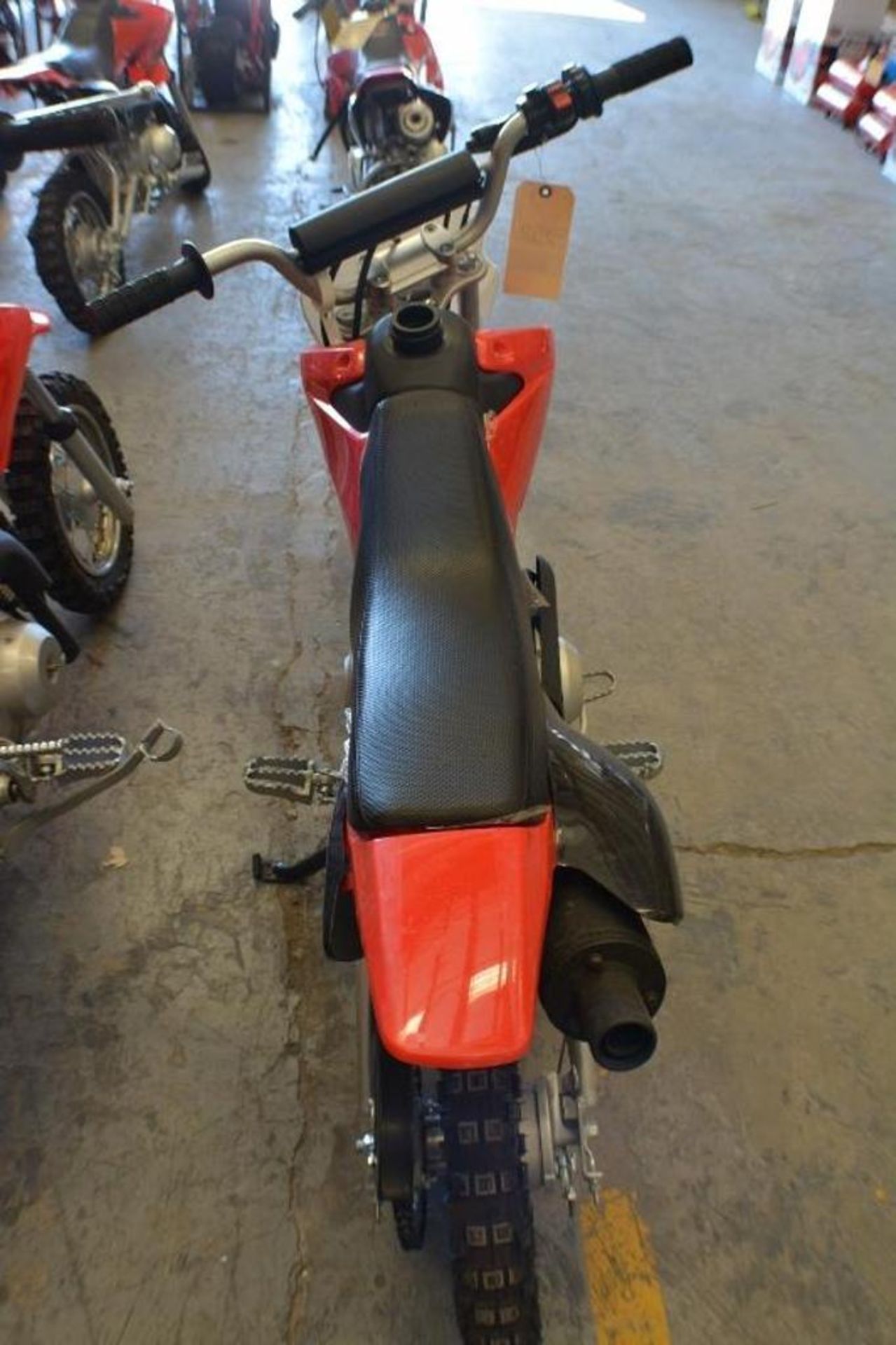 Dirt Bike 50cc 4 Stroke Red/Black Color. This unit is for EXPORT ONLY. Buyers acknowledges purchase - Image 4 of 6