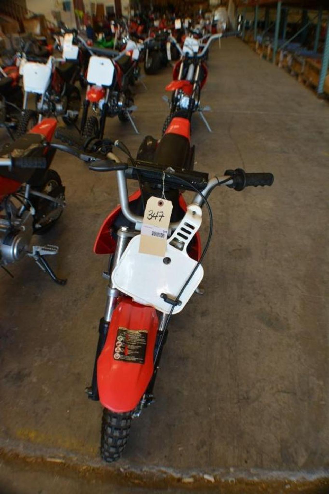 Dirt Bike 50cc 4 Stroke Red/Black Color. This unit is for EXPORT ONLY. Buyers acknowledges purchase