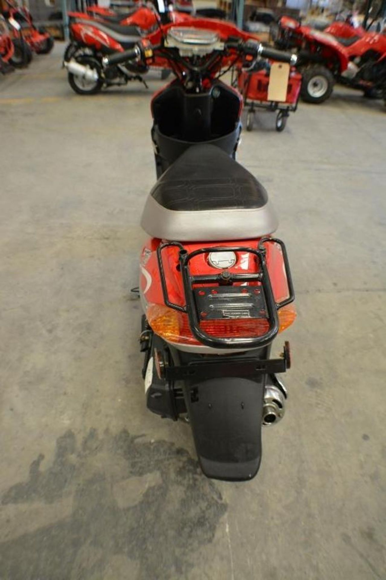 Electric Scooter 50cc Red/Black Color. This unit is for EXPORT ONLY. Buyers acknowledges is for expo - Image 5 of 7