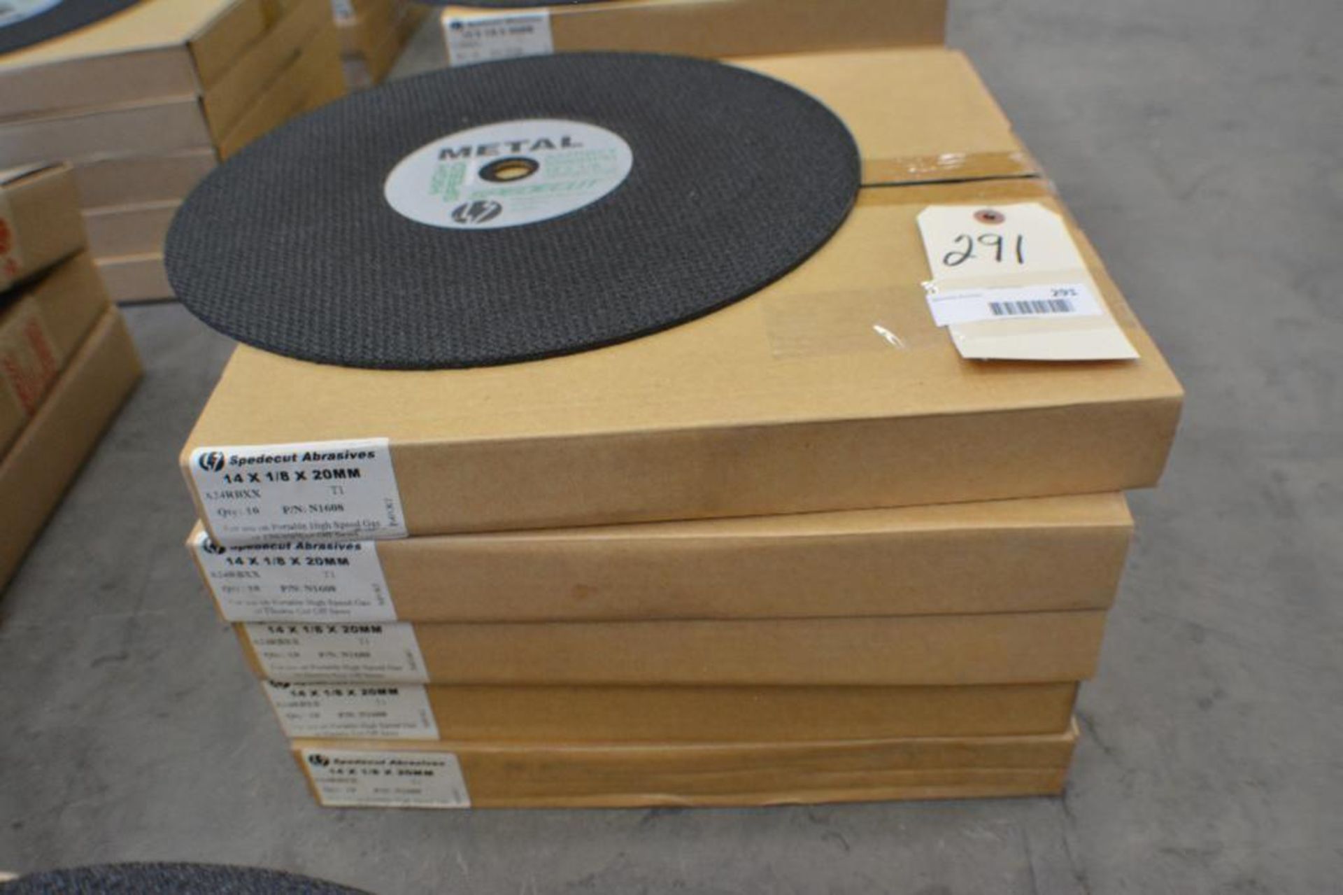 Speedcut Metal Cutting Disc. Size: 14 x 1/8 x 20mm Use on portable High Speed Gas or Electric Cut of - Image 2 of 3