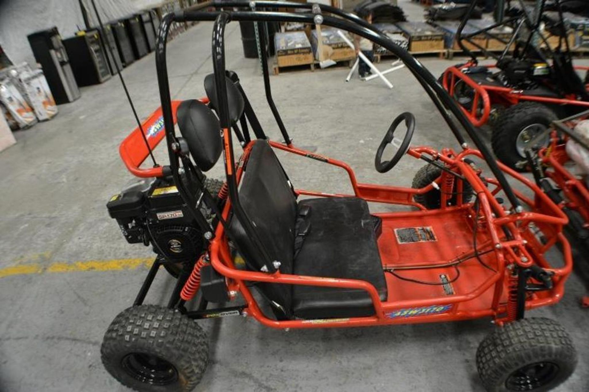 Go Kart 6.0HP Subaru Double. Red Color. This unit is for EXPORT ONLY. Buyers acknowledges purchase i - Image 18 of 20