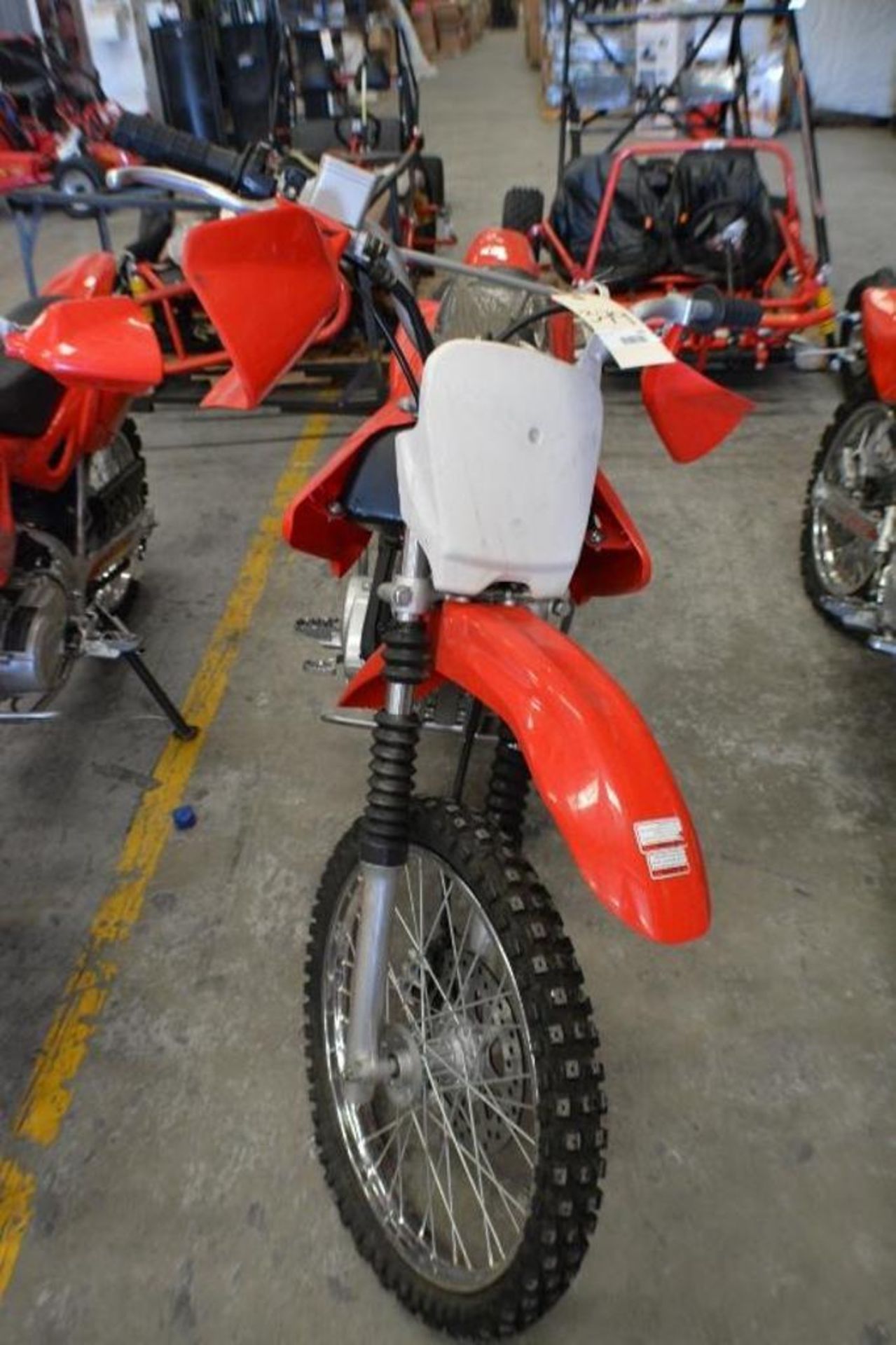 Dirt Bike 150cc 4 stroke Red/Black Color. This unit is for EXPORT ONLY. Buyers acknowledges purchase