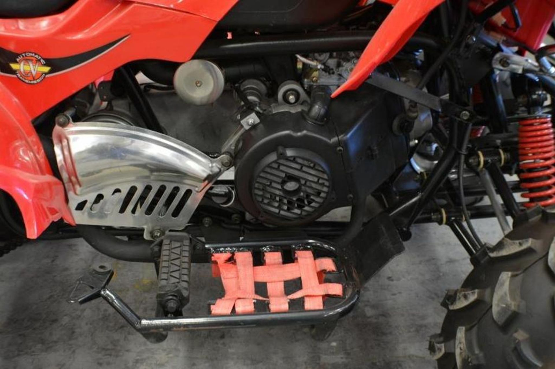 ATV 150cc 4 Stroke. Red Color. For Repair. This unit are for EXPORT ONLY. Buyers acknowledges is for - Image 6 of 11