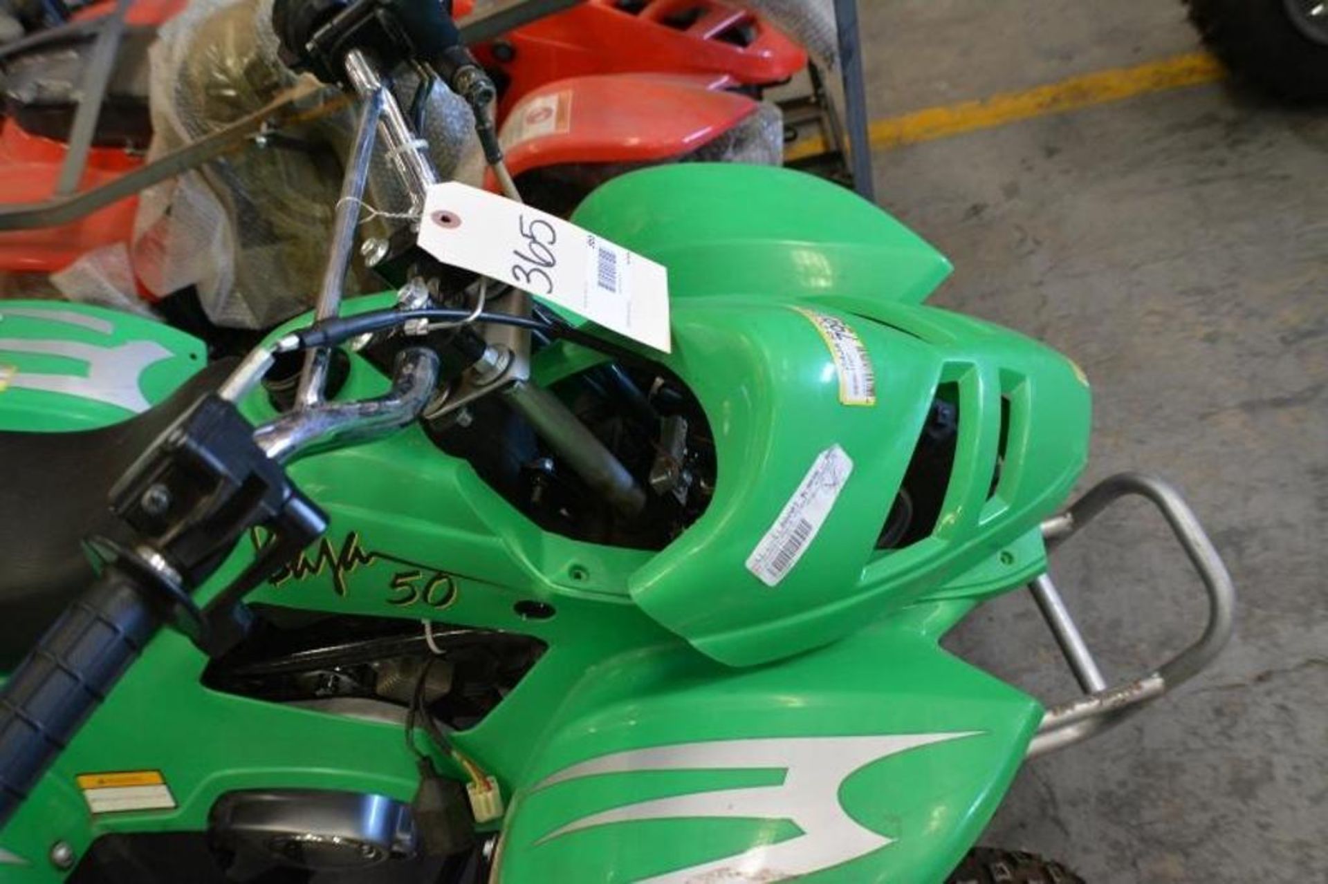 ATV 50cc 4 Stroke. Green Color. This unit are for EXPORT ONLY. Buyers acknowledges is for export onl - Image 3 of 9