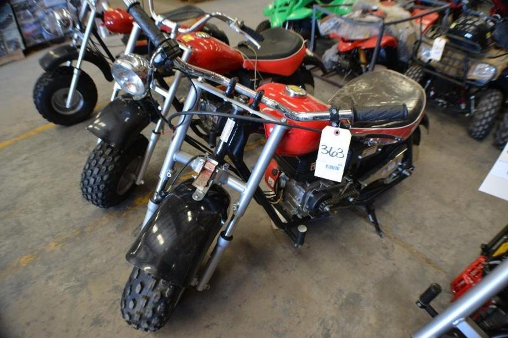 Chopper 196cc 4 Stroke. Red/Black Color. This unit are for EXPORT ONLY. Buyers acknowledges is for e - Image 5 of 9