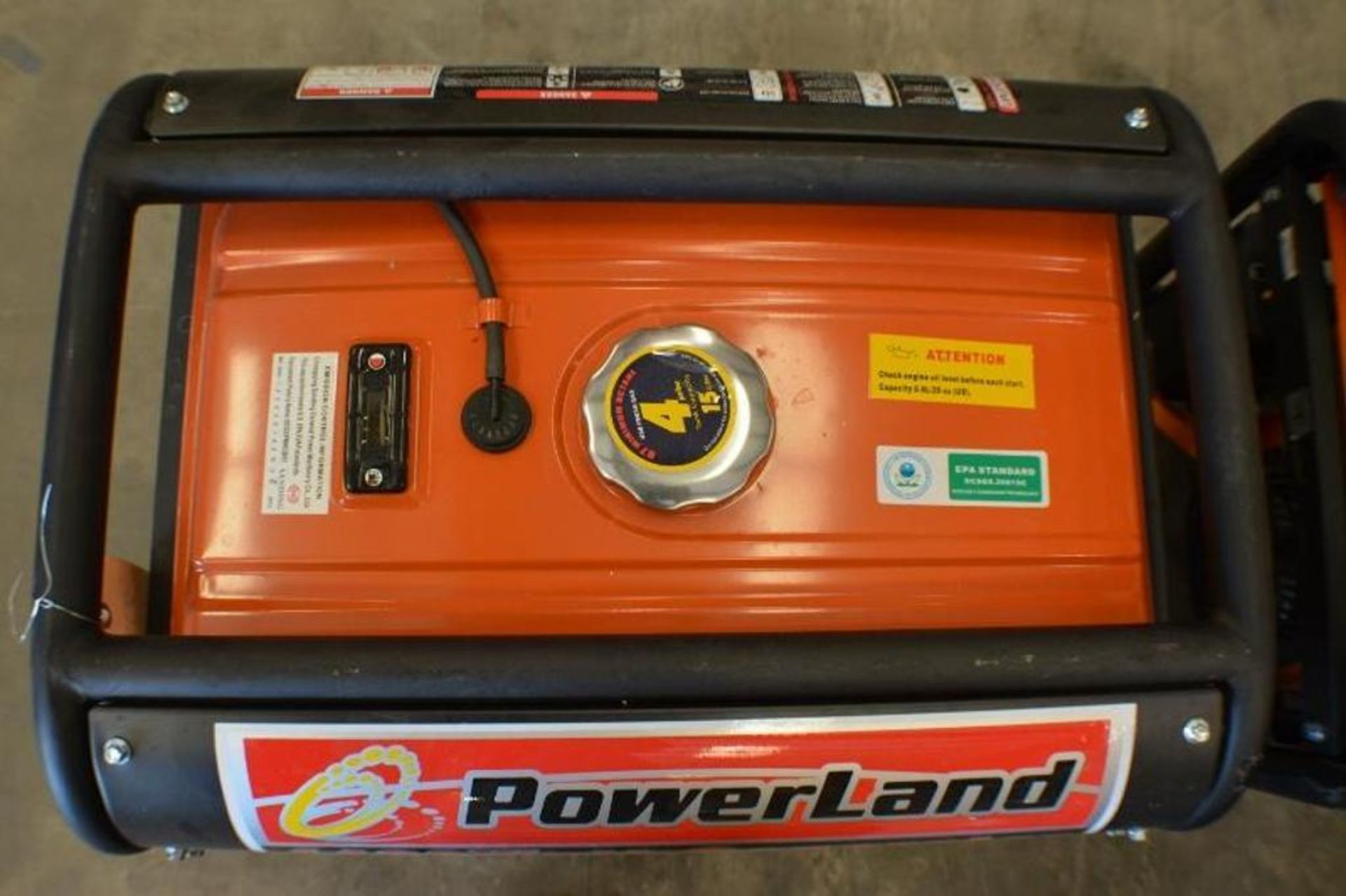 4400 Watts Gasoline Generator 6.5HP 120-240Volts with Electric Start by Powerland - Image 3 of 5