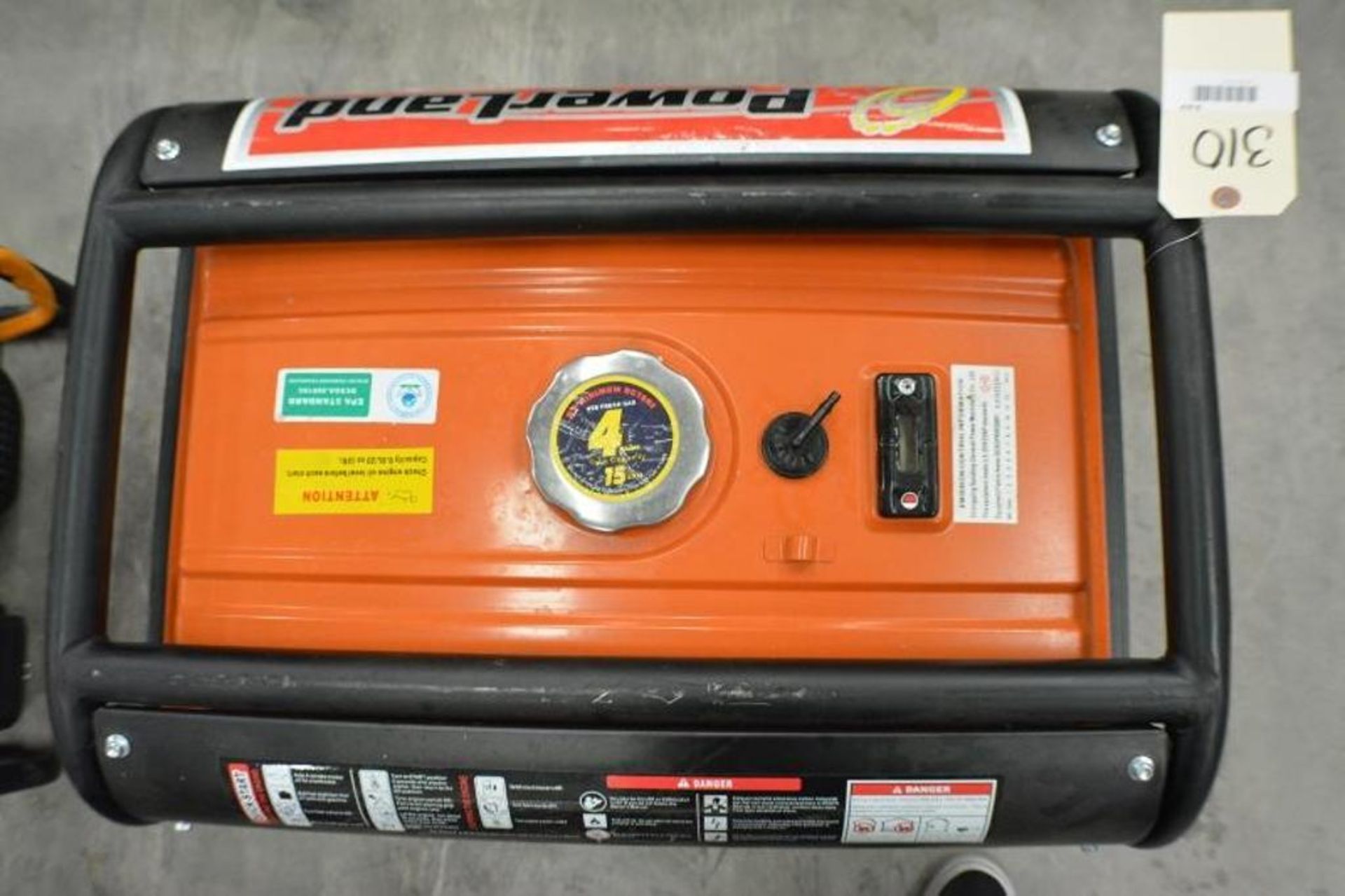 4400 Watts Gasoline Generator 7.5HP 120-240V with Electric Start by Powerland - Image 5 of 6
