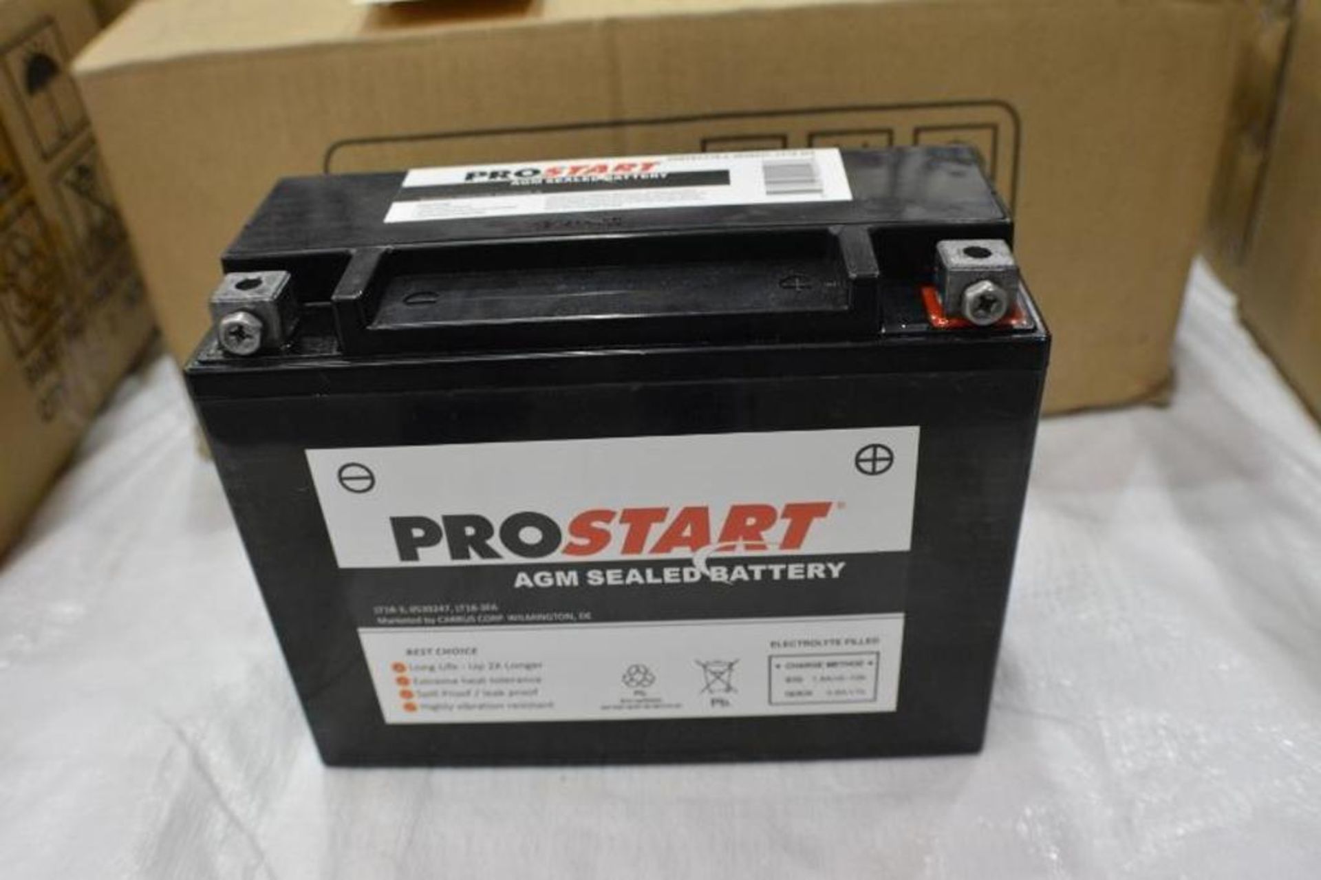 Battery LT18.3 for Motorcycles/ATV/Jet Skis/Lawn Garden/ Scooters by Prostart. Qty. 10 x $ - Image 2 of 3