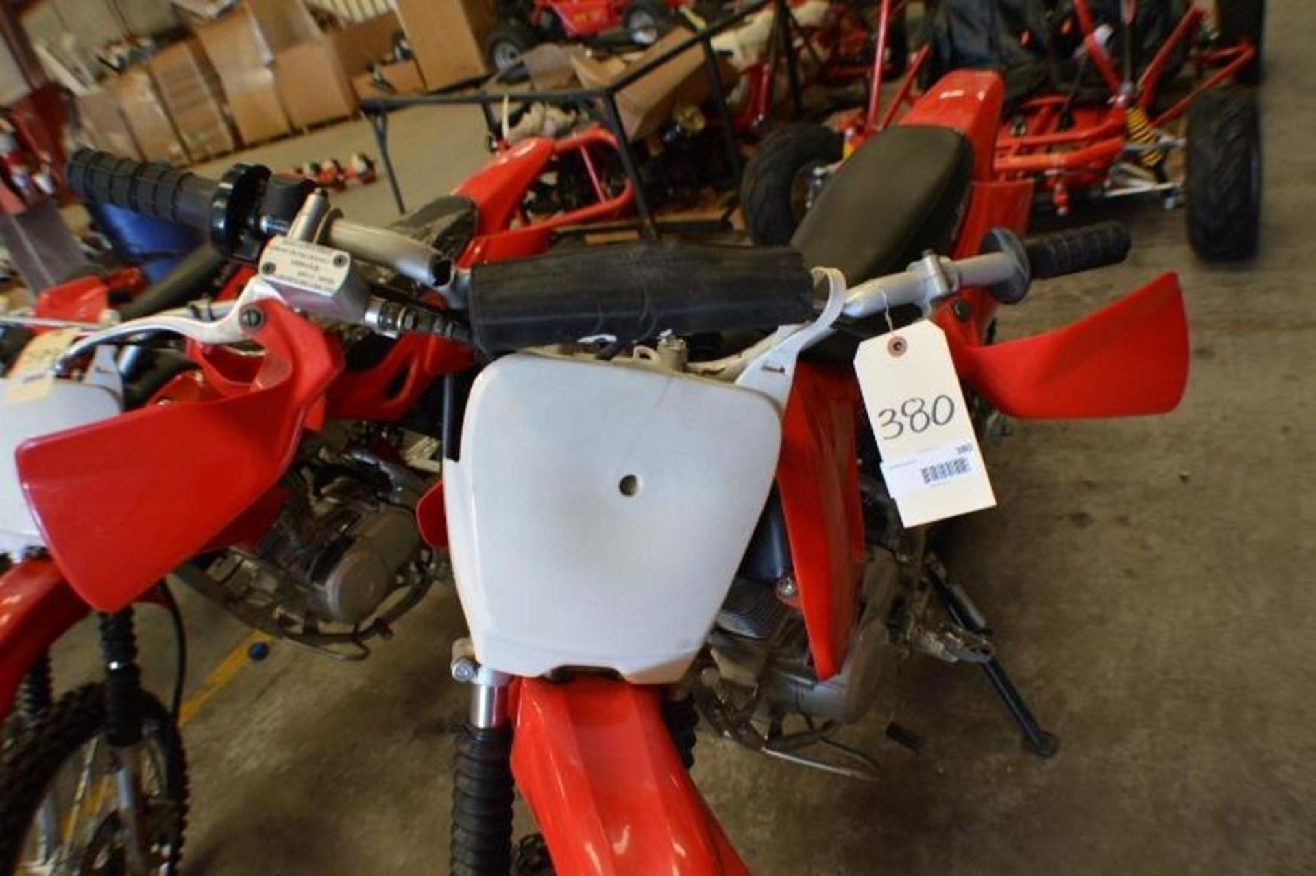 Dirt Bike 150cc 4 stroke Red/Black Color. This unit is for EXPORT ONLY. Buyers acknowledges purchase - Image 2 of 9