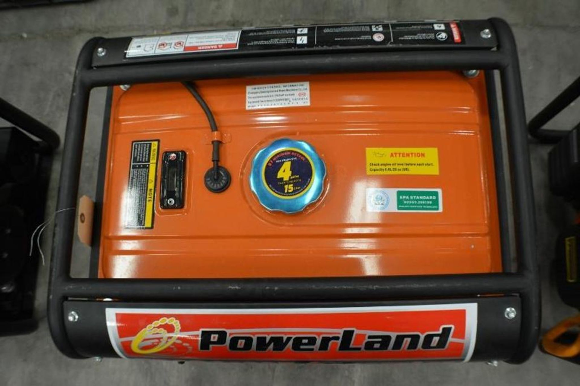 4400 Watts Dual Fuel Gas and LPG 7.5HP 120-240V with Electric Start by Powerland - Image 3 of 7