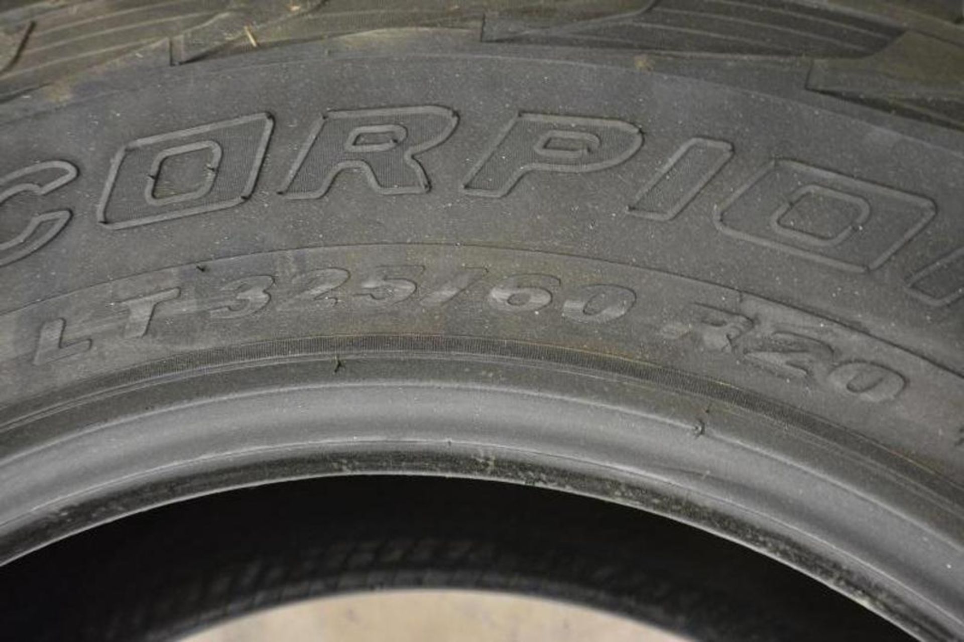 Tires. Set of 4 Tires. LT 325/60 R20 ATR by Pirelli - Image 6 of 8