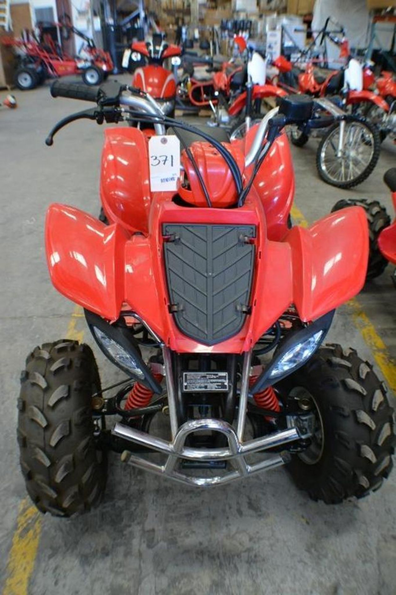ATV 150cc 4 Stroke. Red Color. For Repair. This unit are for EXPORT ONLY. Buyers acknowledges is for