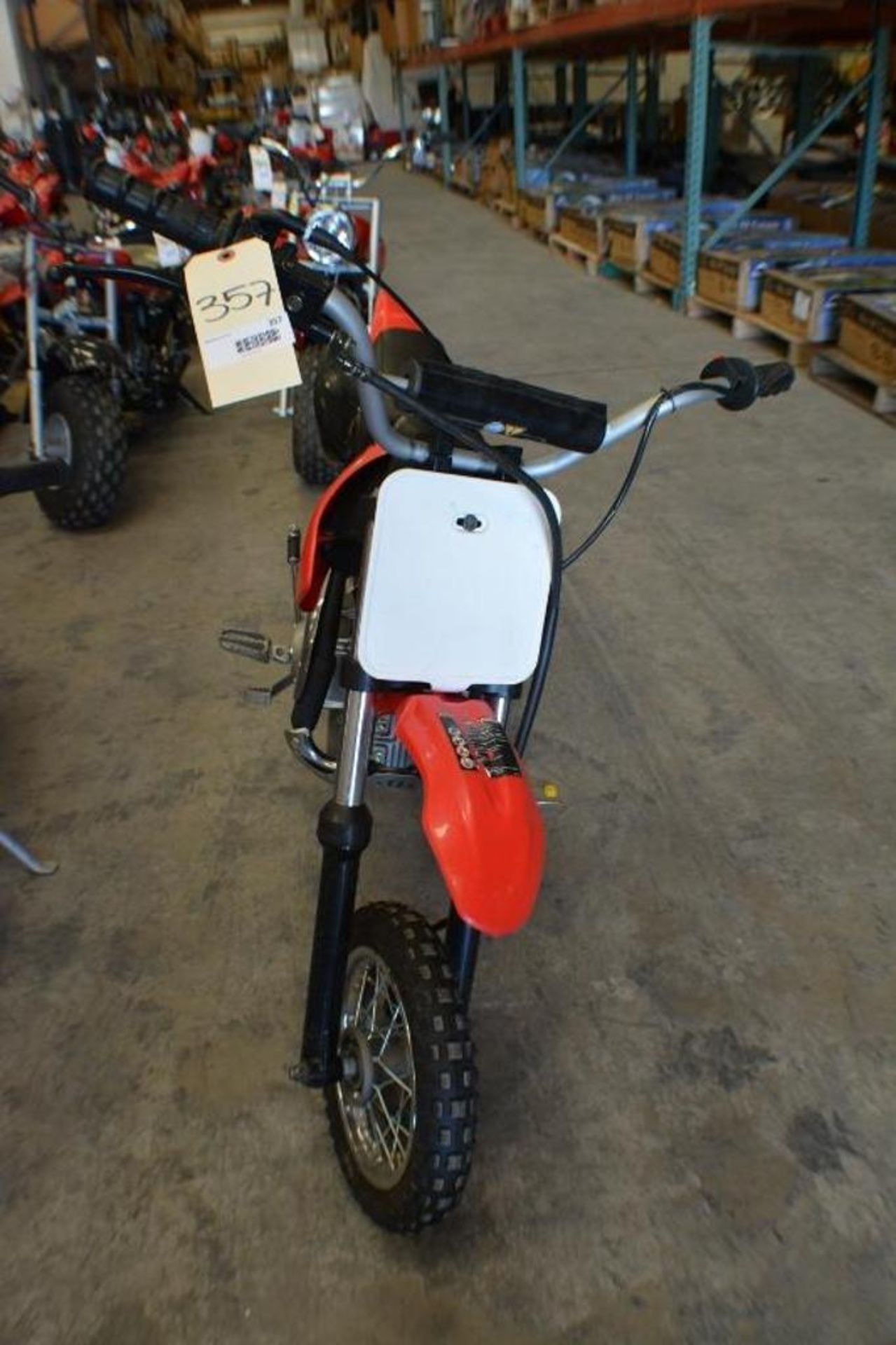 Dirt Bike 70cc 4 Stroke Red/Black Color. This unit is for EXPORT ONLY. Buyers acknowledges purchase