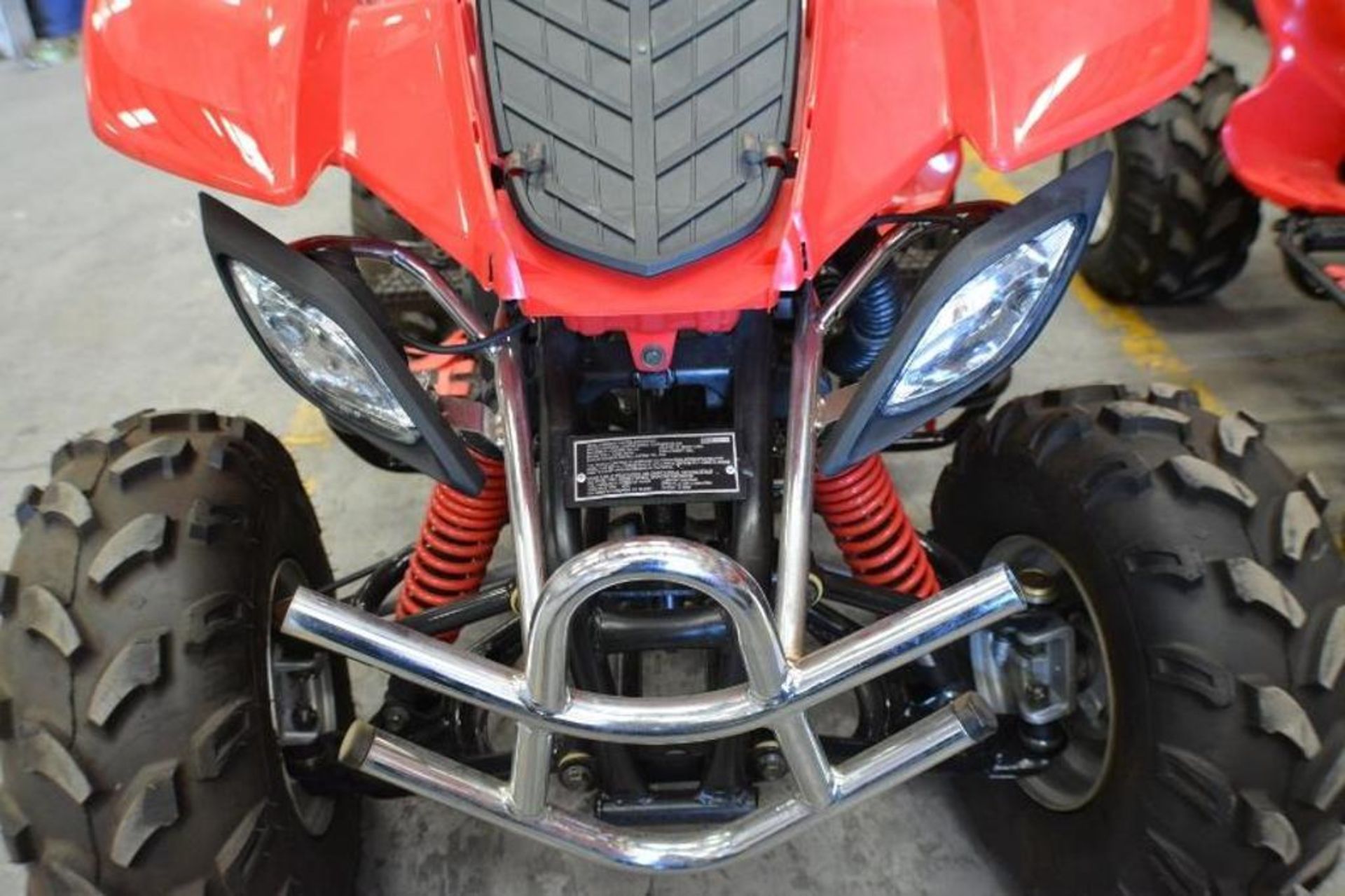 ATV 150cc 4 Stroke. Red Color. For Repair. This unit are for EXPORT ONLY. Buyers acknowledges is for - Image 2 of 11