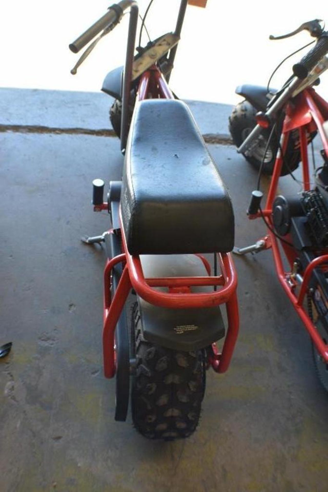 Mini Bike 97cc 4 Stroke Red/ Black Color - Image 5 of 7