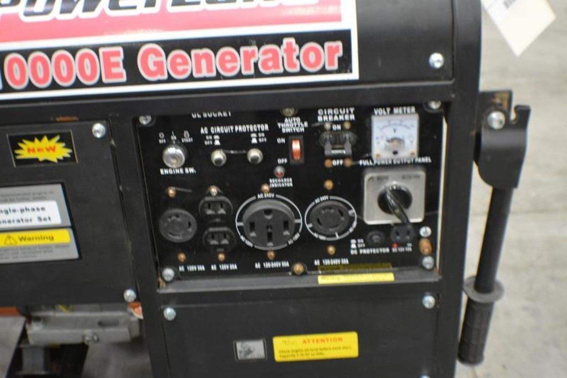 10000 Watts Tri-Fuel 16 HP Gas/Propane/Natural Gas Powered Portable Generator With Electric Start by - Image 2 of 6