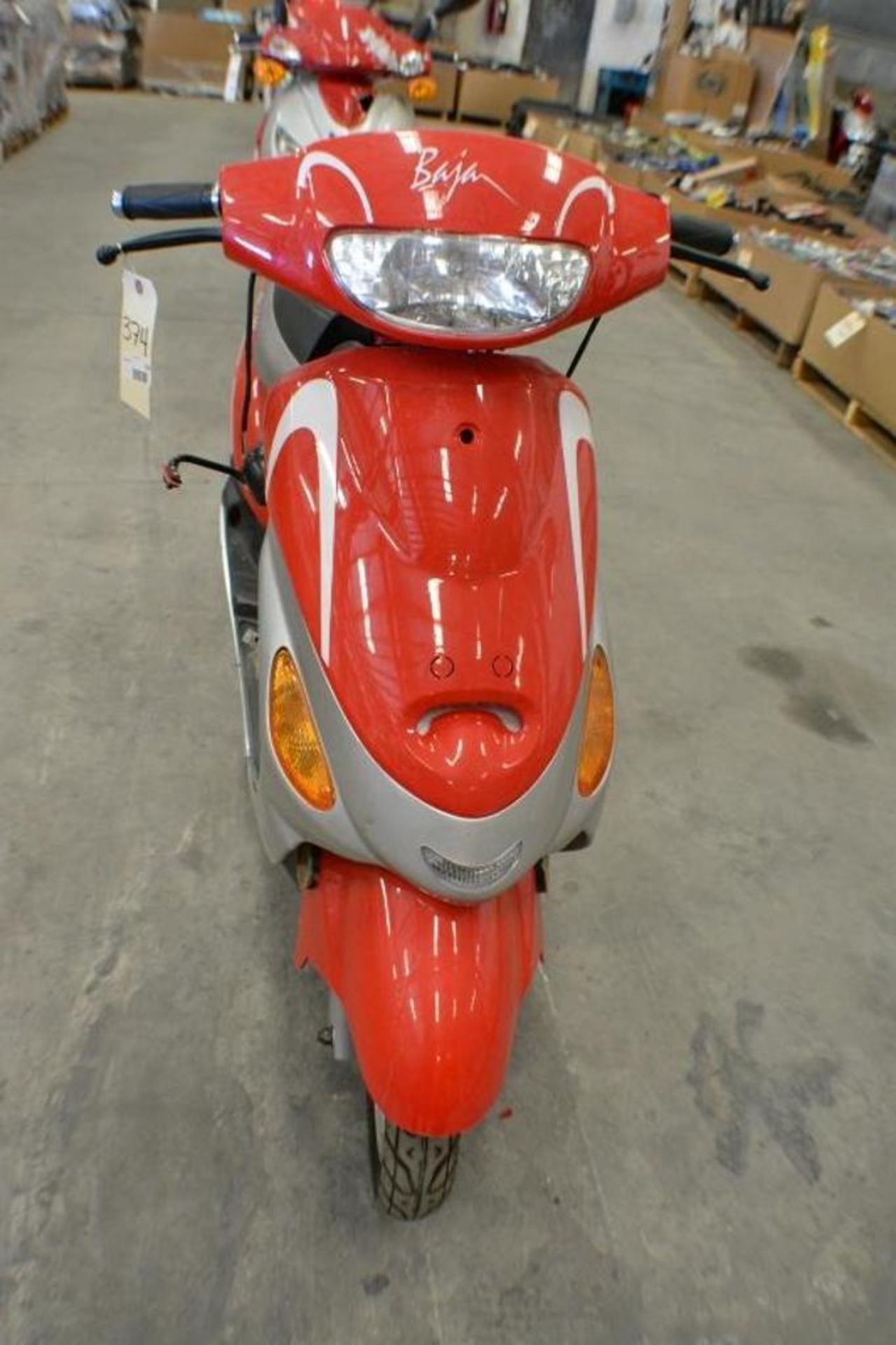 Electric Scooter 50cc Red/Black Color. This unit is for EXPORT ONLY. Buyers acknowledges is for expo