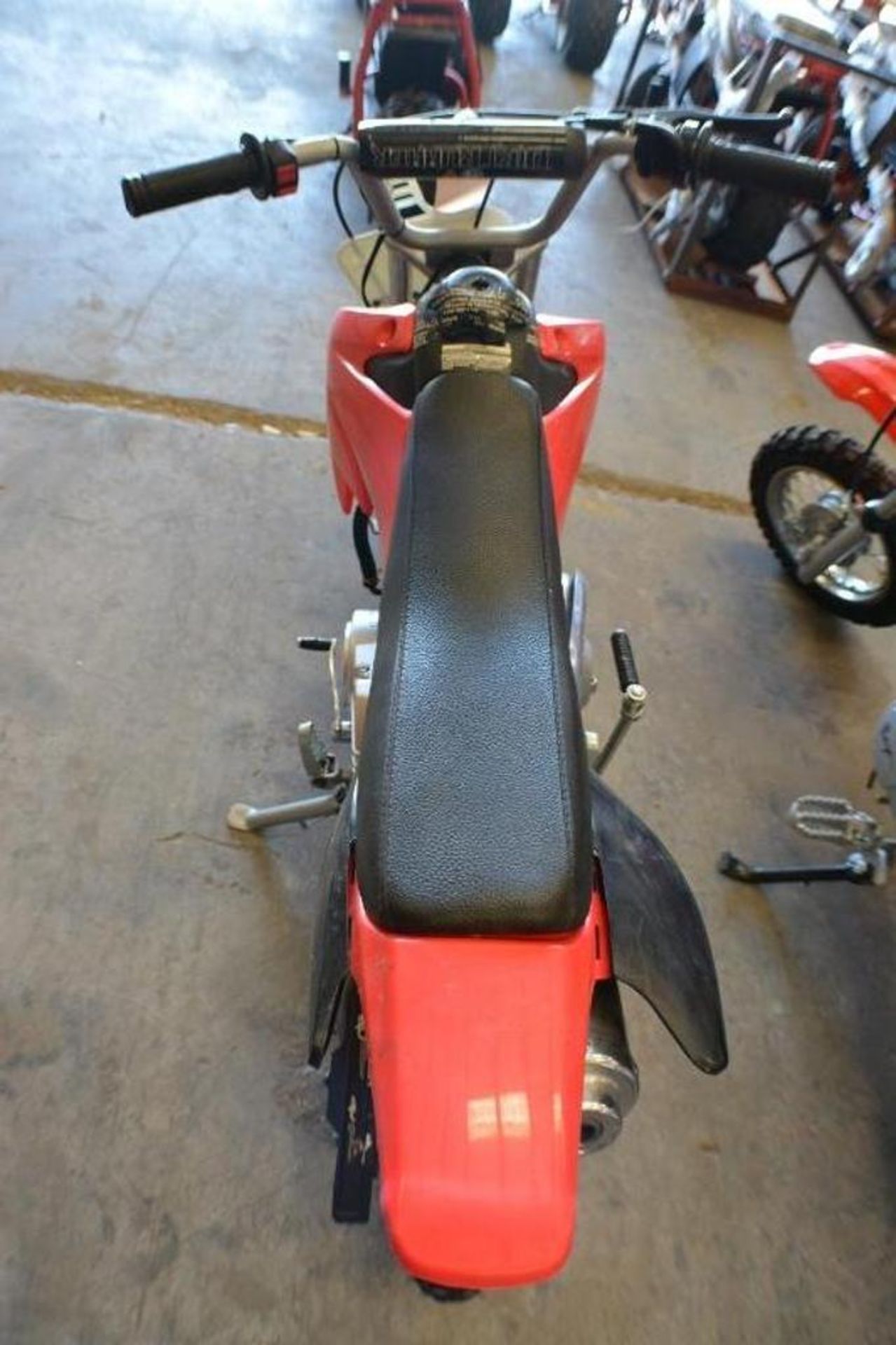 Dirt Bike 50cc 4 Stroke Red/Black Color. This unit is for EXPORT ONLY. Buyers acknowledges purchase - Image 4 of 6